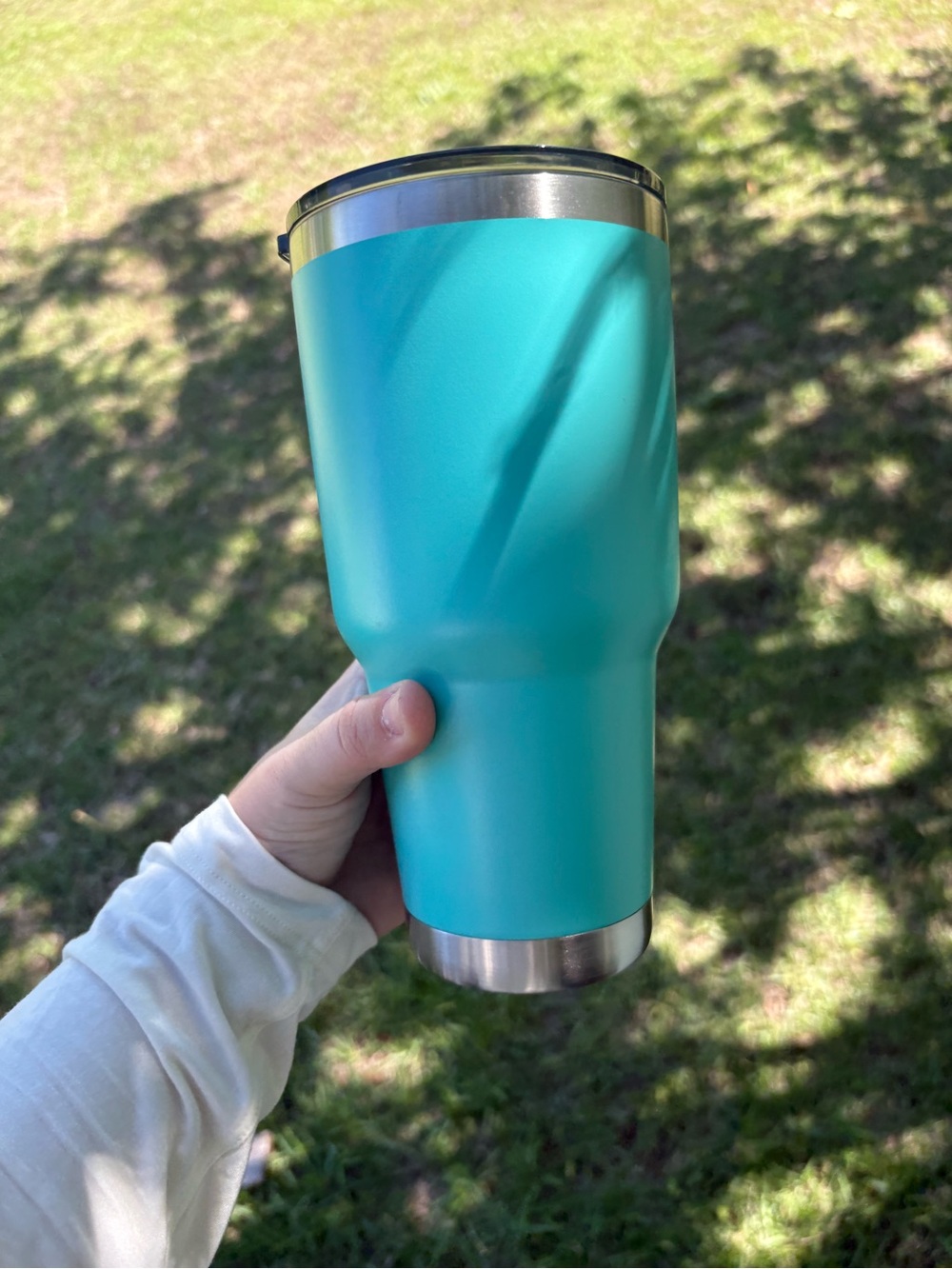 Large Teal Insulated Tumbler